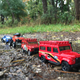 We started off with fairly easy terrain. Of COURSE, you know which one I was driving :D